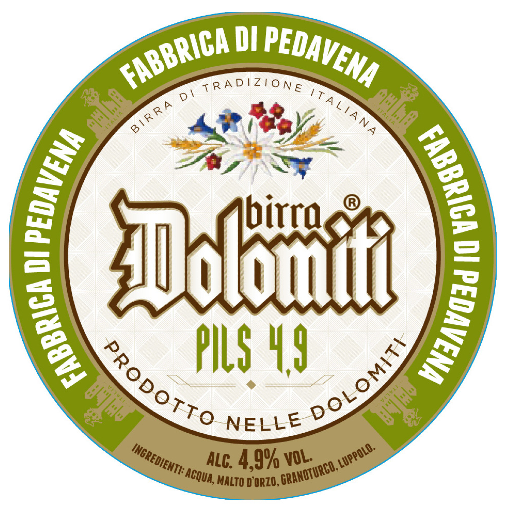 Birra Dolomiti Pils 4.9 Fabbrica in Pedavena - Ristorante Pizzeria Pub Birreria Fabbrica di Pedavena Lissone